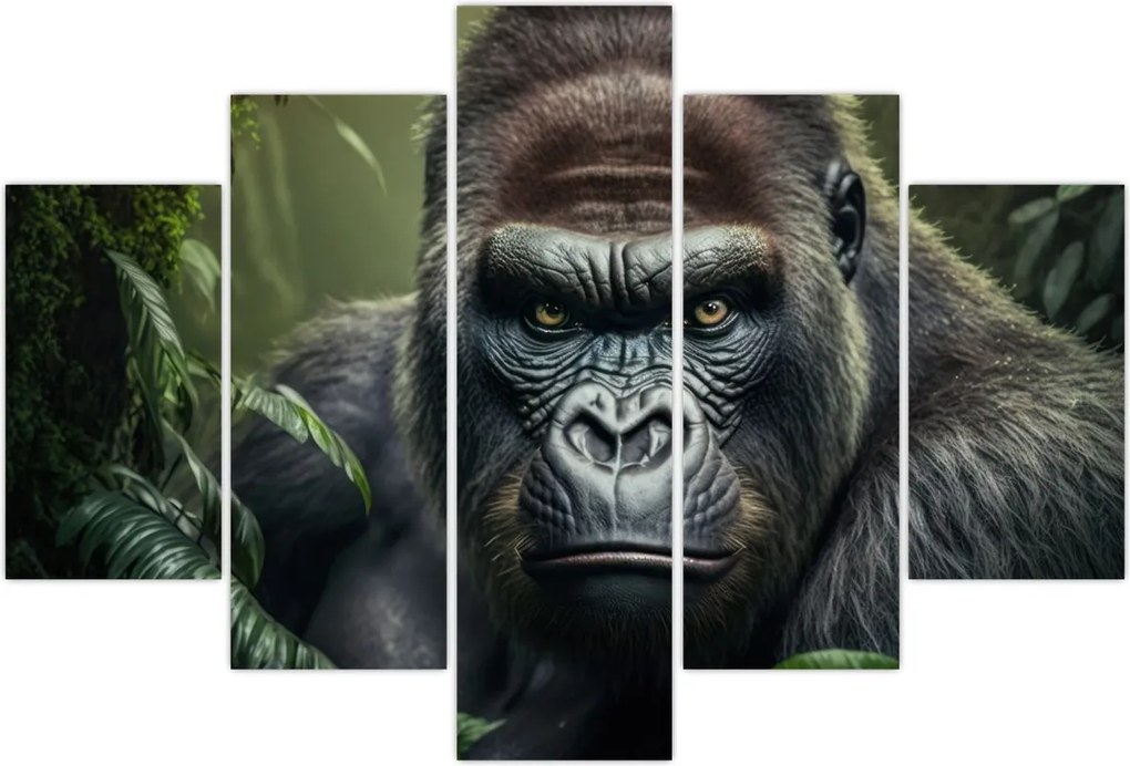 Tablou - Portret de gorilă (150x105 cm)