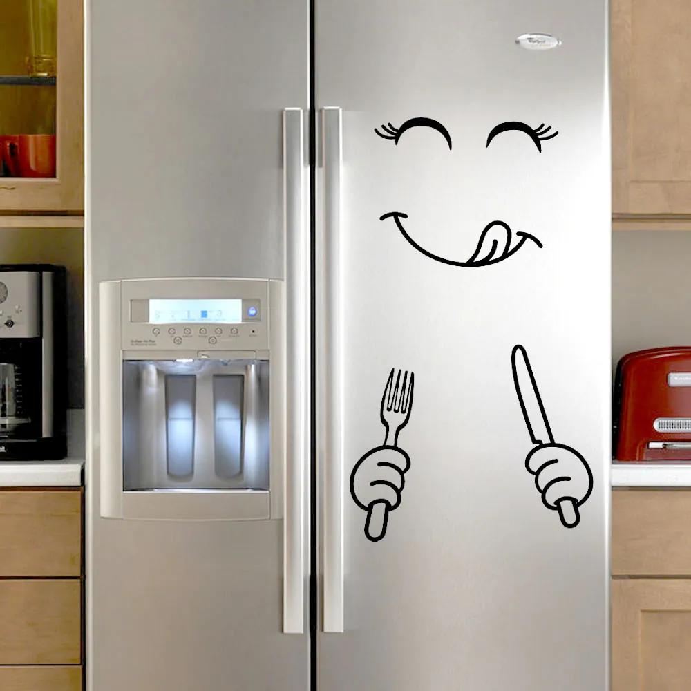 Autocolant frigider "Zâmbitoare 2" 80x60cm