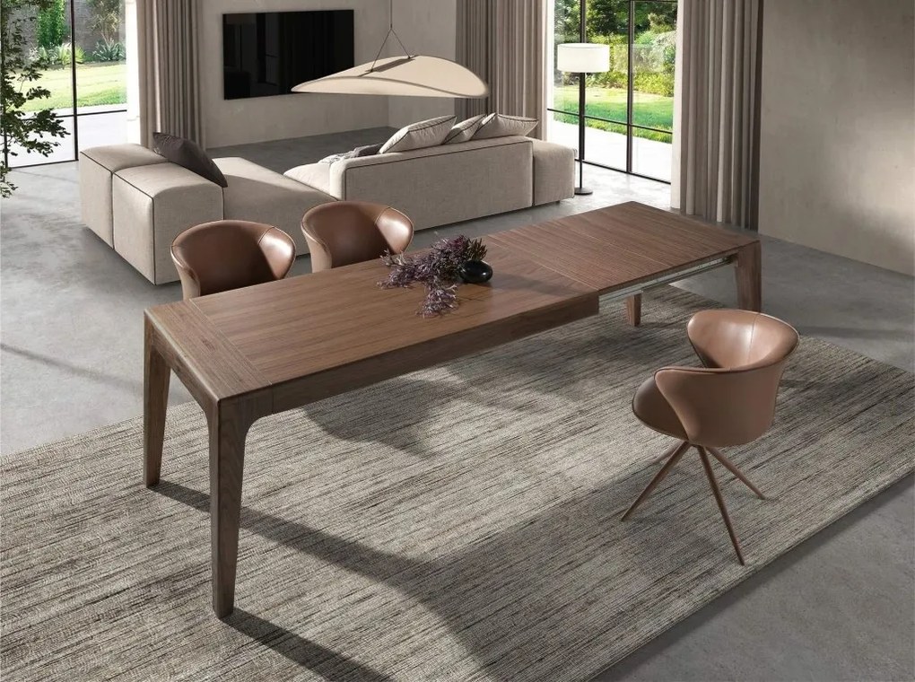 Scaun modern pivotant piele sintetica Camel