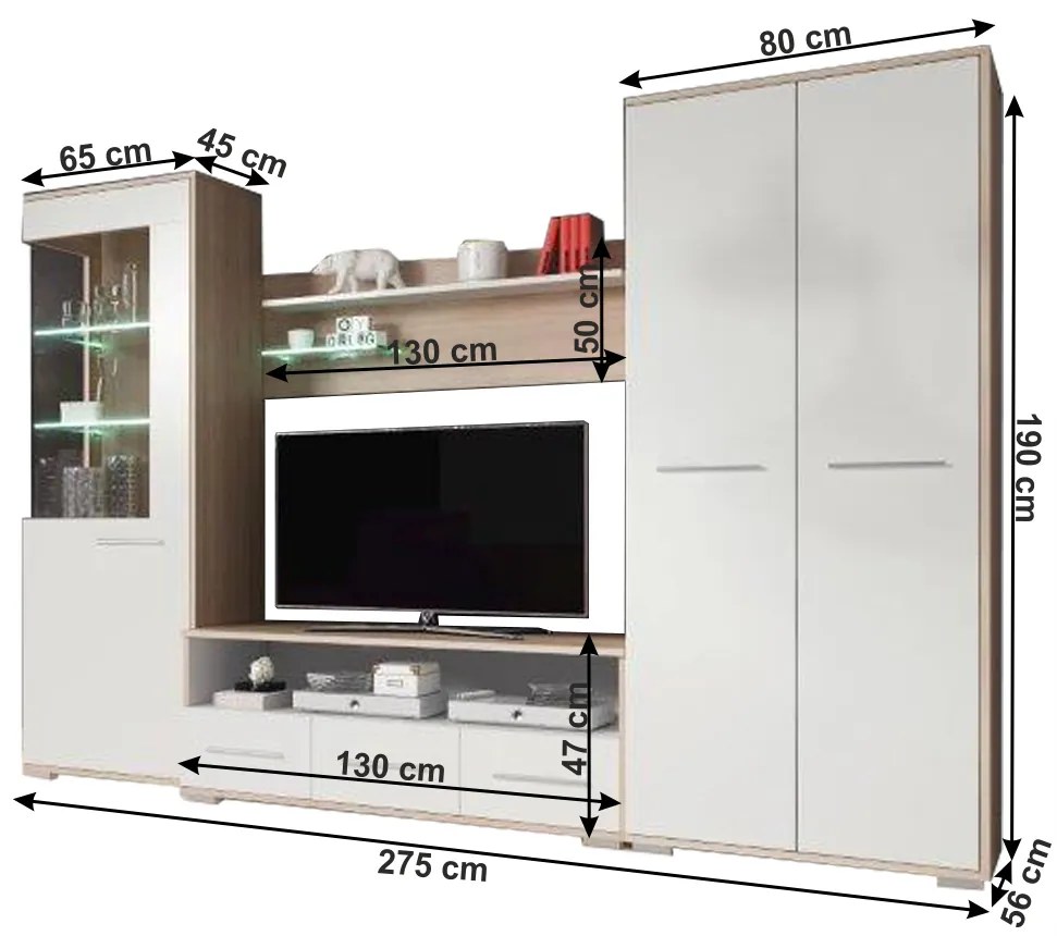 Zondo Mobilier living Flonet. 1001731