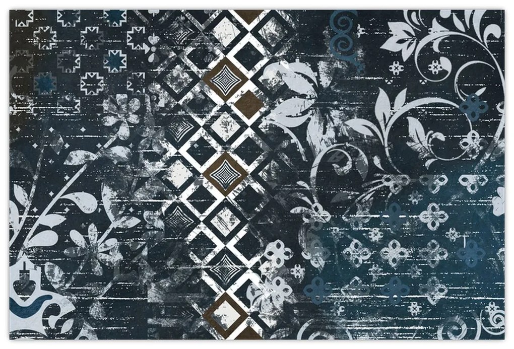 Tablou - Decorațiuni flori (90x60 cm)