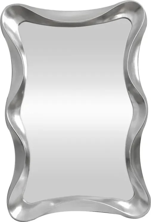 Oglinda de perete decorativa ALICE 120cm argintiu