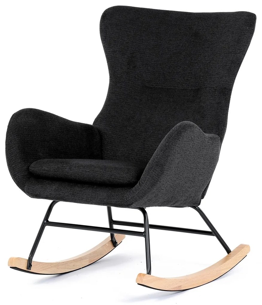 Fotoliu balansoar BK2, negru