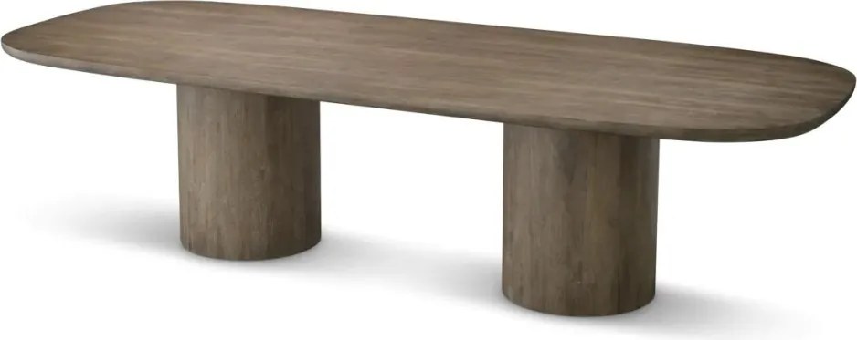 Masa dining deosebita design LUX Glenmont 300x120cm