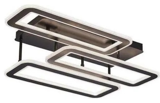 Lustră LED dimabilă aplicată LED/90W/230V 3000-6500K + telecomandă