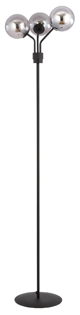 Lampadar, Lampa de podea design modern NOVA LP3 BLACK/GRAFIT