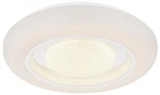 Plafoniera moderna led 18W + led rgb 3W Burro 41369-18 Globo