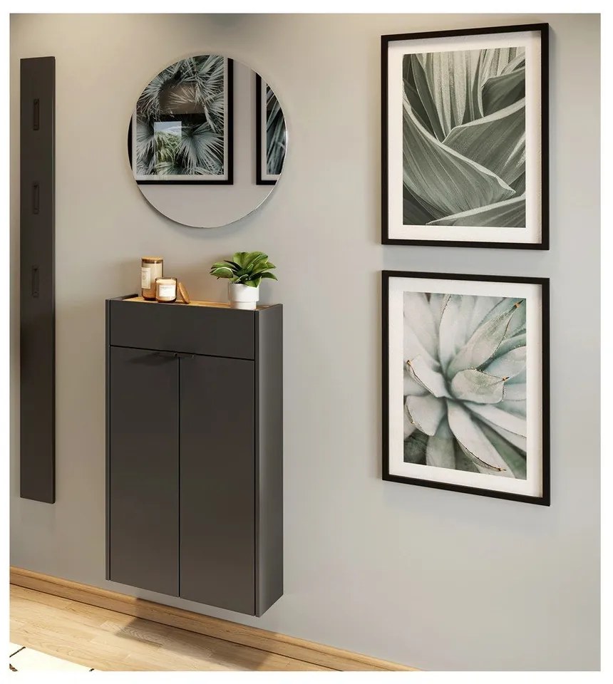 Set pentru hol gri antracit/natural Ameca – Germania