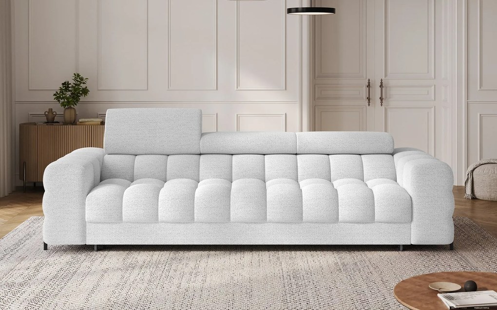 Canapea lemn masiv extensibilă Festello Personalizabila, 260 × 100 × 96 cm - royal18