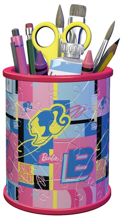 PUZZLE 3D SUPORT PIXURI BARBIE 54 PIESE - RAVENSBURGER (RVS3D11585)