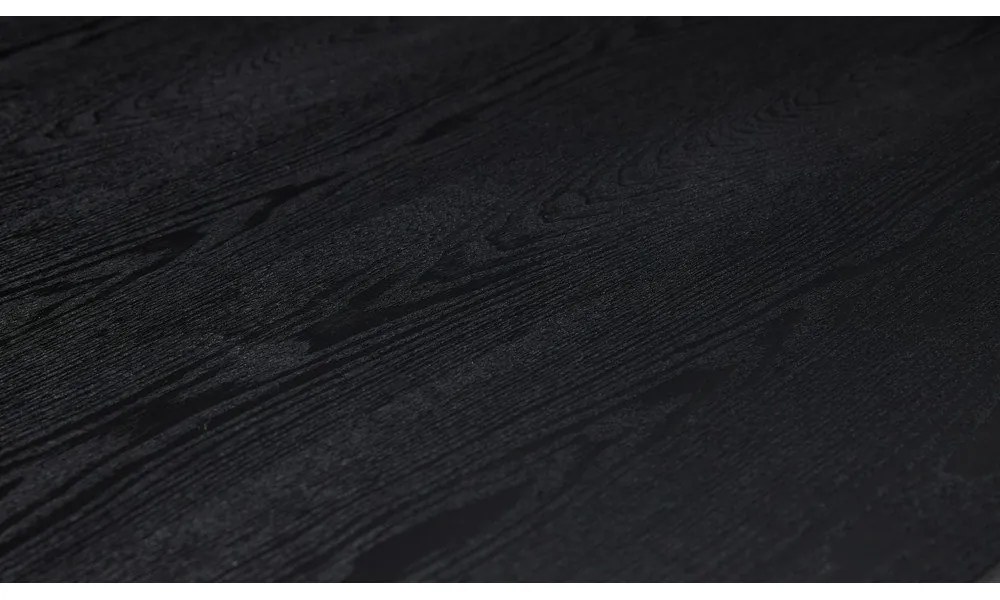 Masă de dining neagră 95x195 cm Dapper – Hübsch