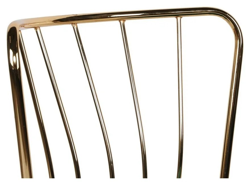 Set de scaune de sufragerie Yildiz Green and Gold,2 buc., 2 buc.