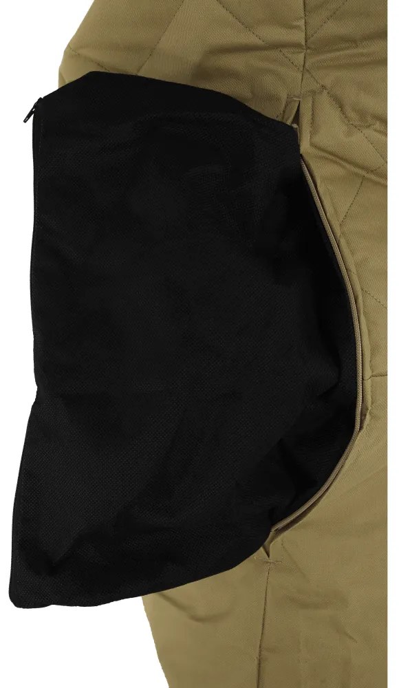 Fotoliu tip sac, material textil bej, VETOK