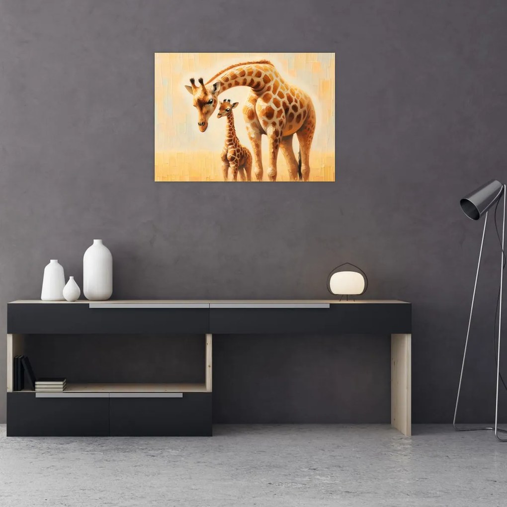 Tablou - Girafe (70x50 cm)