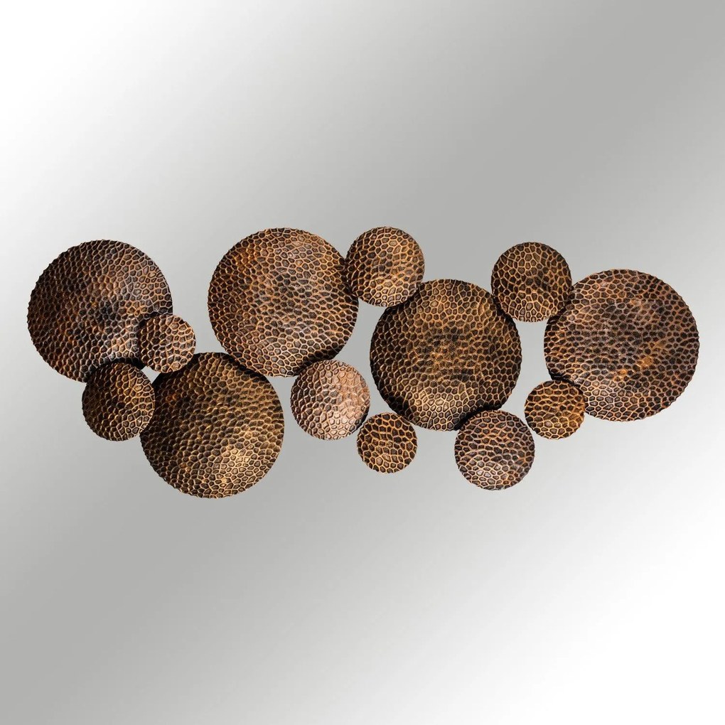 Decoratiune de perete Metal Legend, Multicolor, 43x8x112 cm