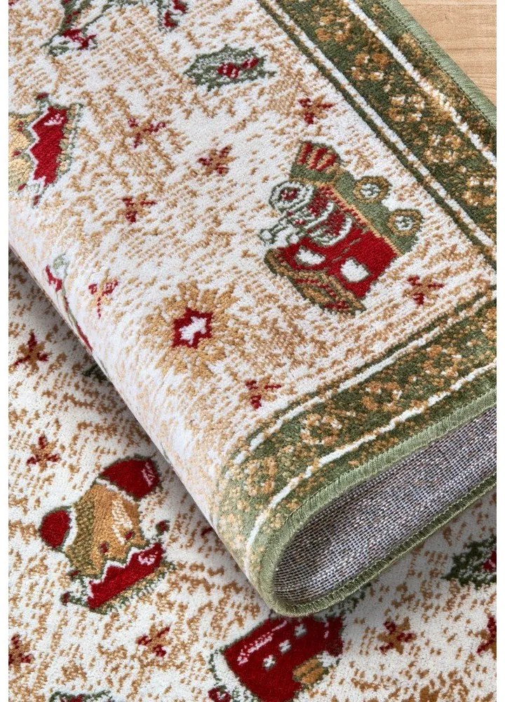 Covor verde din amestec de bumbac 50x80 cm cu model de Crăciun Toy's Delight Green Christmas – Villeroy&amp;Boch