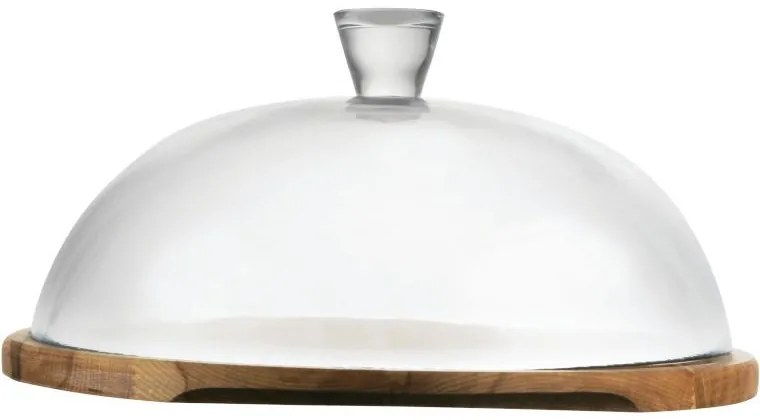 Platou din Lemn cu capac 33.5 cm Sophie