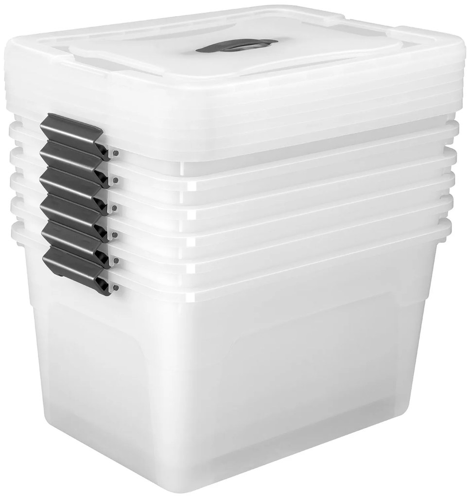 Cutie de depozitare - 30L - set de 6