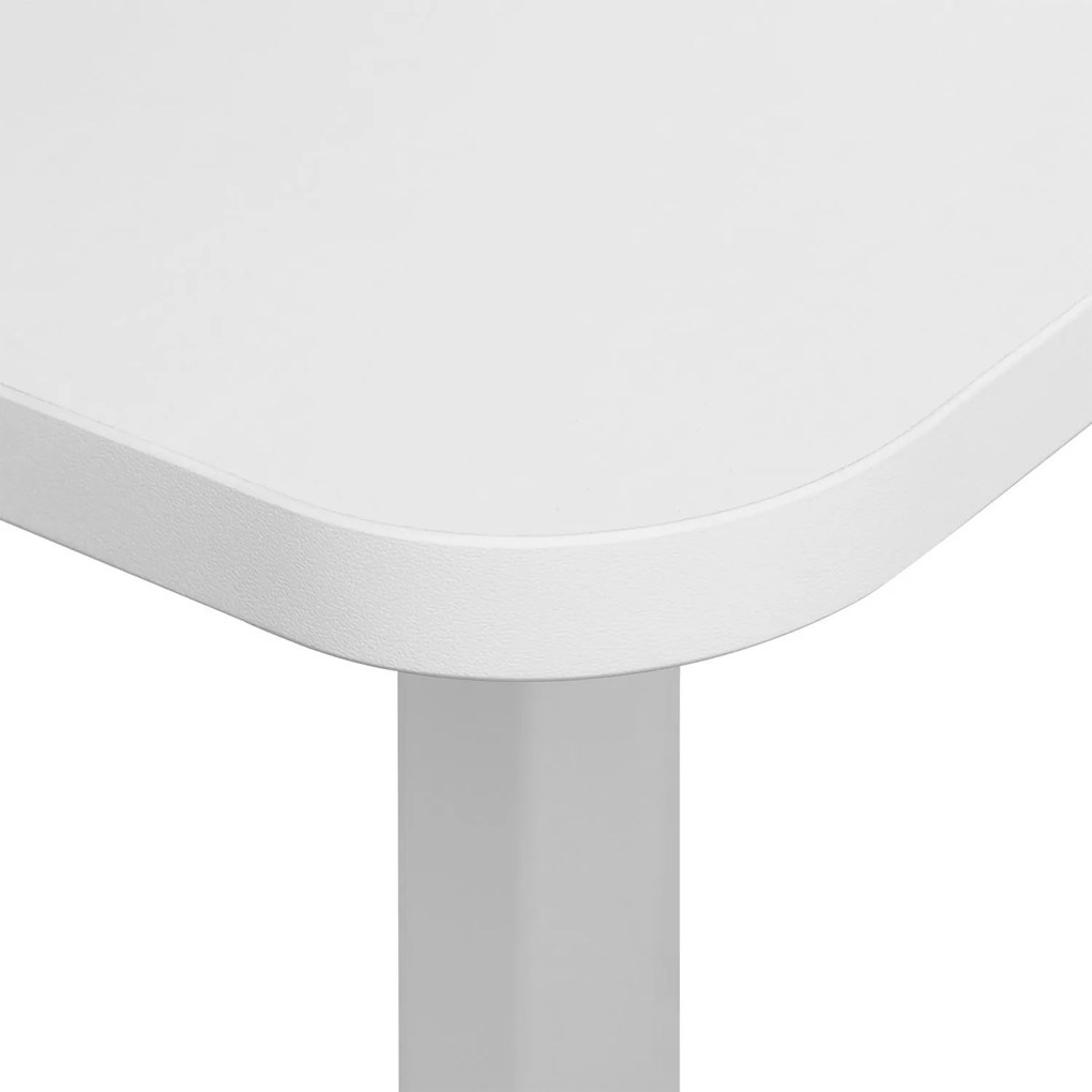 Juskys Masa de birou 140x60cm - alba