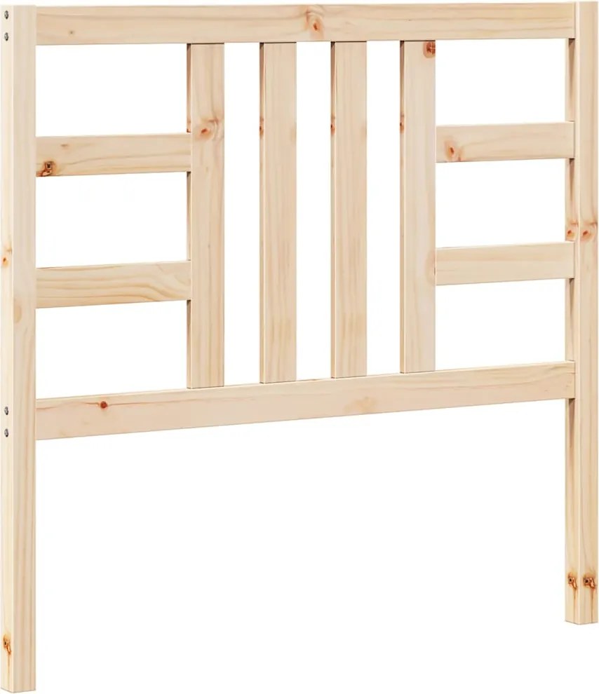 vidaXL Tăblie de pat, 106x4x100 cm, lemn masiv de pin