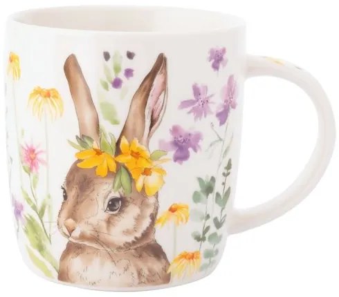 Altom Cană de porțelan Rabbit III în cutie cadou,400 ml