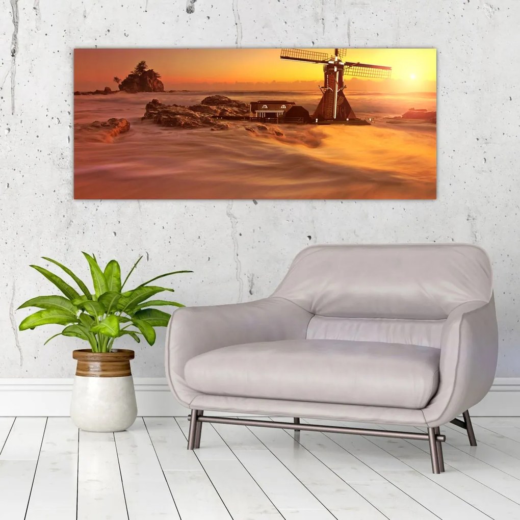 Tablou - Apus de soare (120x50 cm)