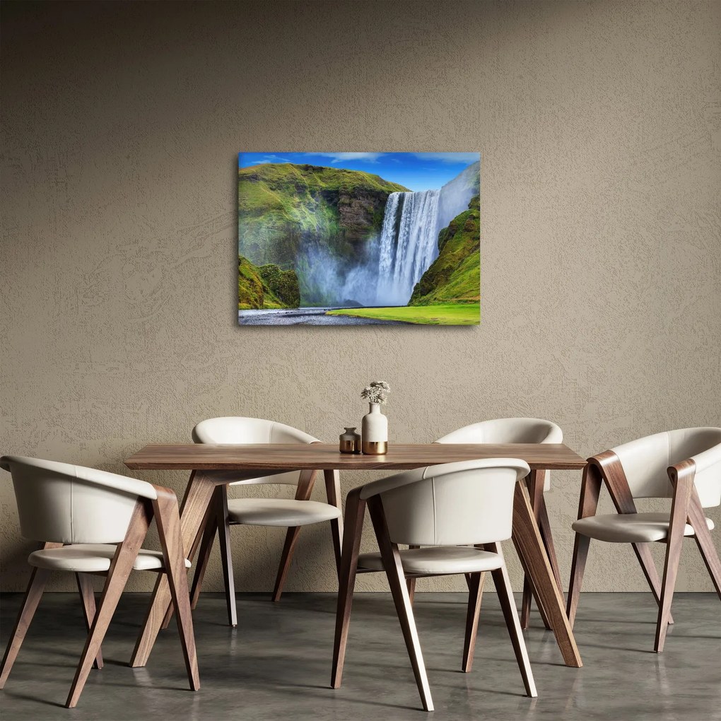 Tablou - Cascada Seljalandsfoss (70x50 cm)