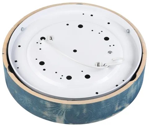 Brilagi - Plafonieră PINO 2xE27/15W/230V pin/albastru Ø 37,5 cm