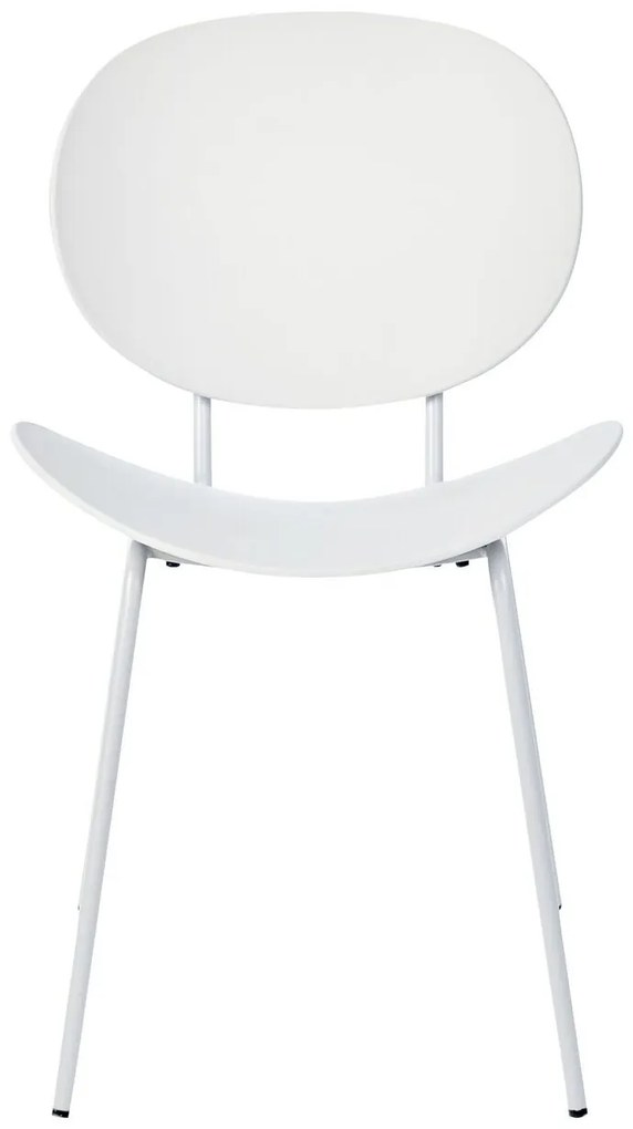 Set 2 buc scaune de sufragerie Sarrah (alb) . 1075890