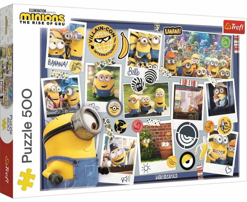 Trefl Puzzle Mimons Crazy Photo Collection , 500piese