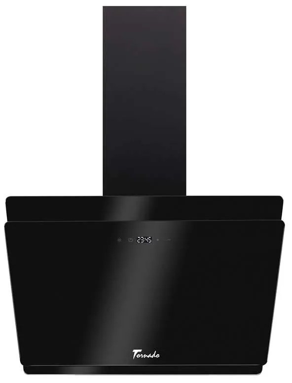 Hota Decorativa Tornado Notos 1200 (60), 1 motor, latime 60 cm, 4 viteze, absorbtie 1200 m3/ora, Negru