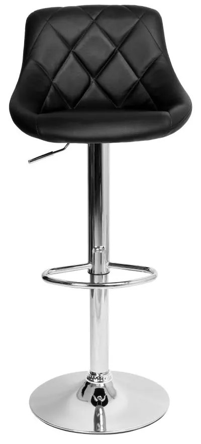 Scaun de bar Marad UT-C859 (negru + crom). 1075467