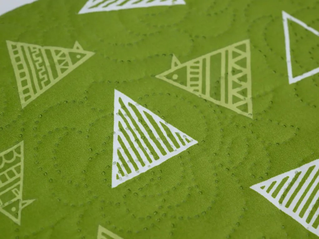 Cuvertura de pat TREVA, verde Dimensiune: 170 x 210 cm
