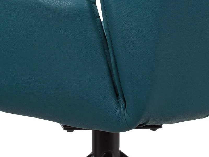 Zondo Scaun de sufragerie Hagga-399-BLUE2 (Petroleu albastru + Negru). 1042739