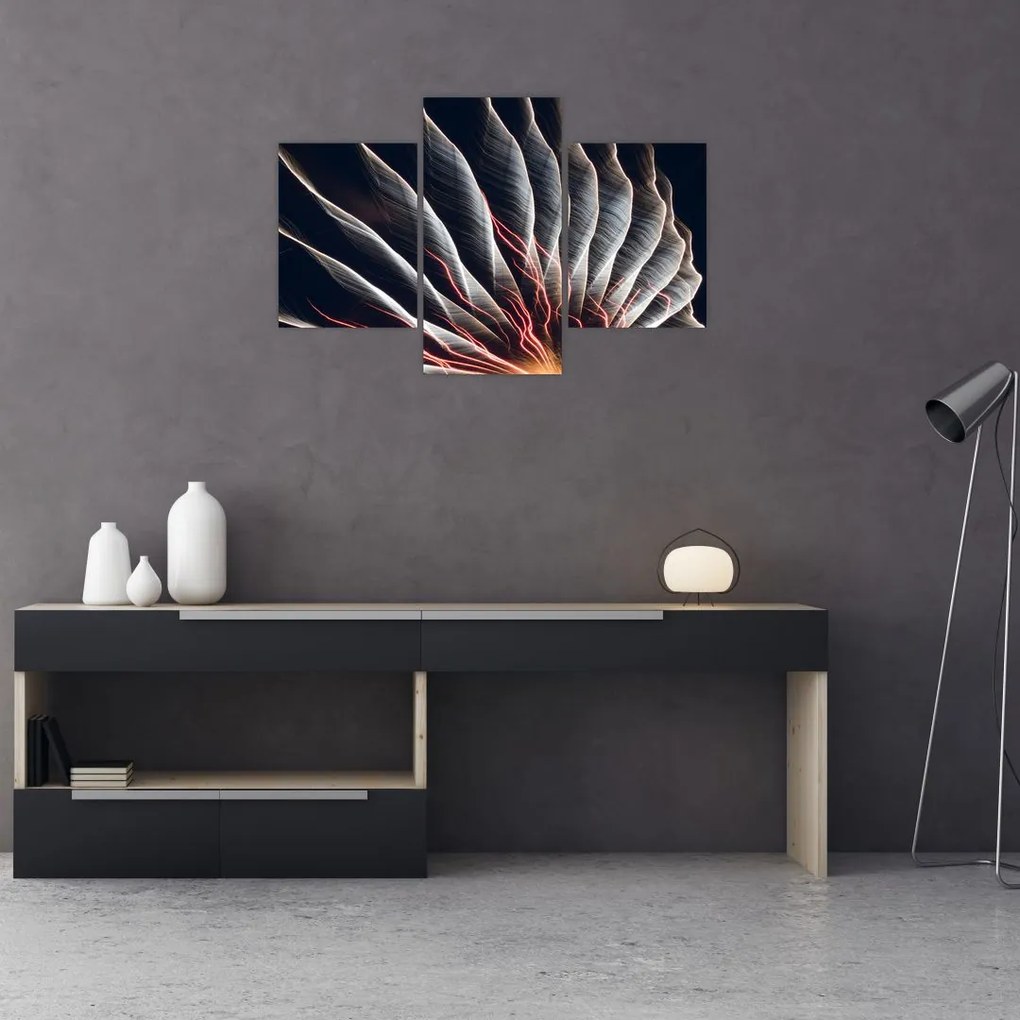 Tablou - Descărcare de lumini (90x60 cm)