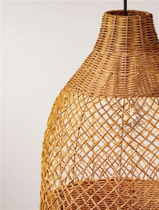 Lustra/Pendul ratan design natural SOLITA