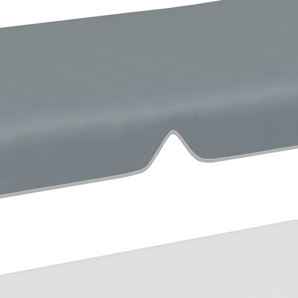 Copertina de Rezerva pentru Balansoar Outsunny, 2 Locuri, Cadru Tubular, Gri Inchis | Aosom Romania