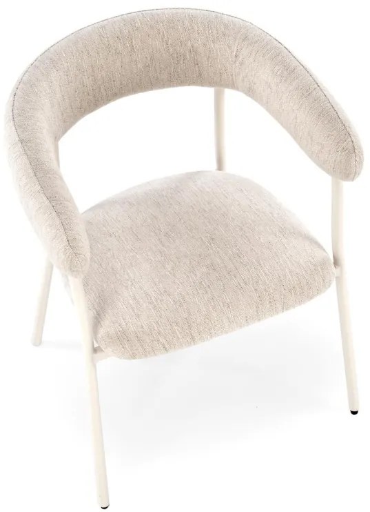 Scaun K557 bej deschis H75 cm
