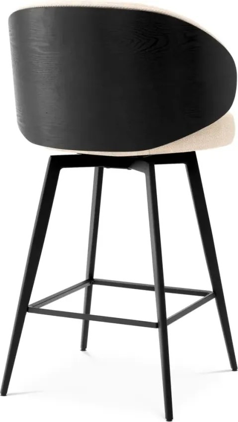 Scaun de bar design elegant LUX Camerota, Scalea sand