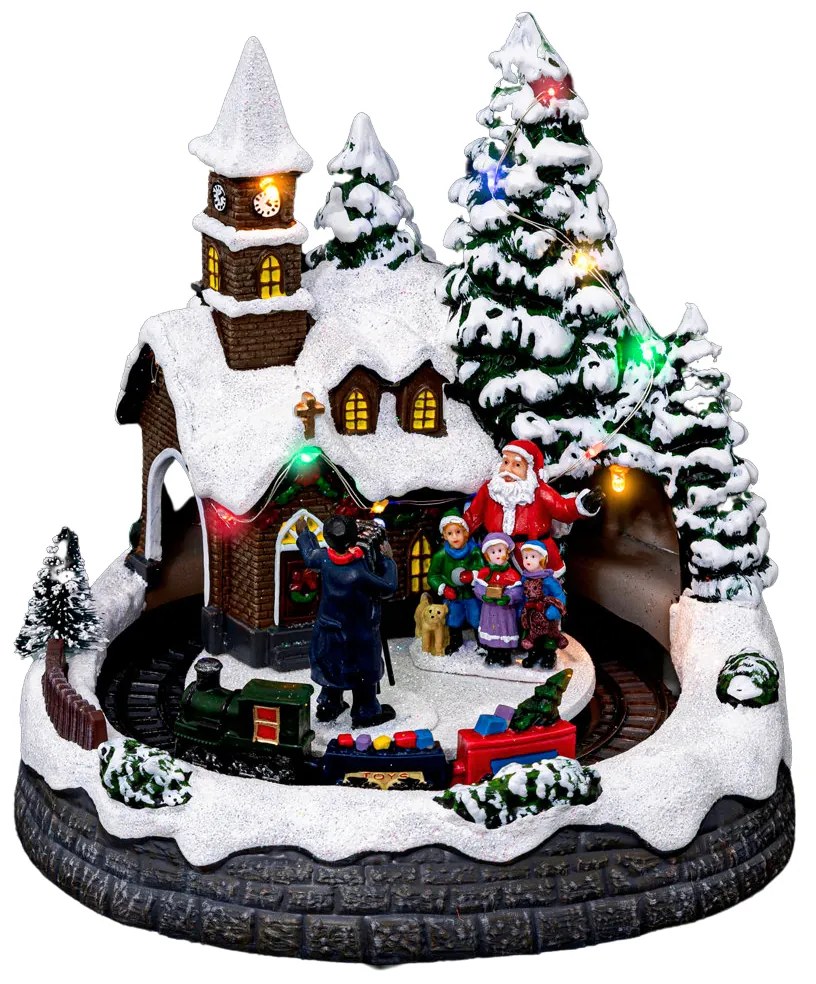 Satul de Craciun Betleem, cu iluminare LED