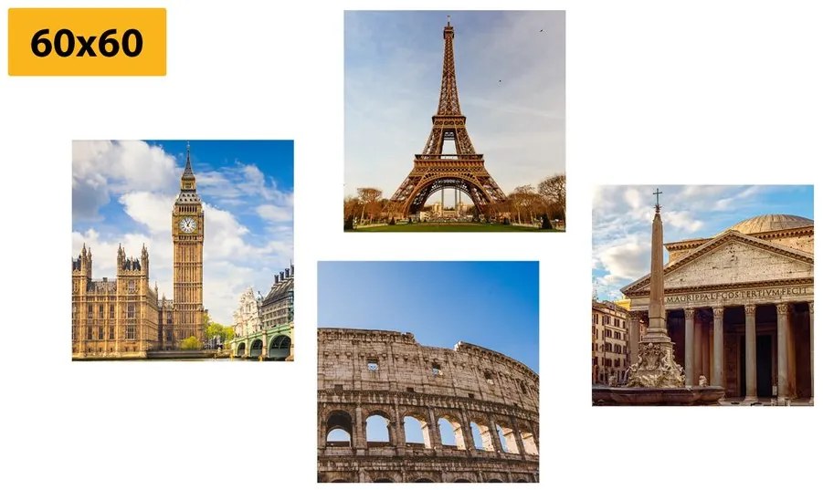 Set tablouri pentru iubitorii de călătorie