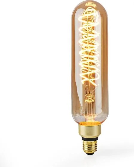 Nedis LBSDE27T65GD - Bec LED dimabil FILAMENT T65 E27/8,5W/230V 2000K