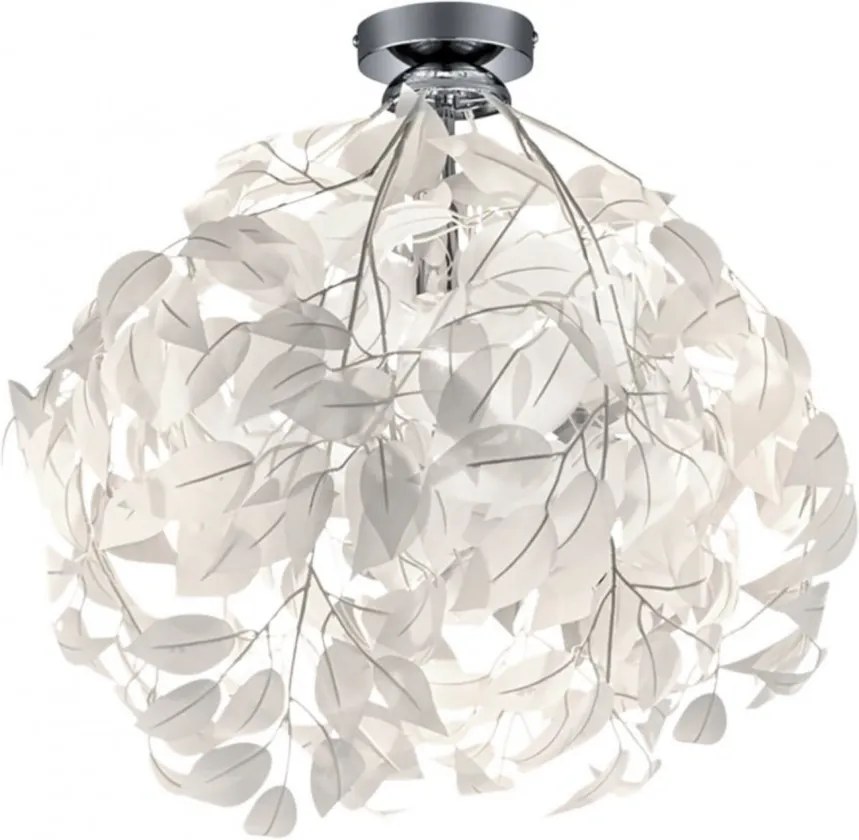 Lustra Leavy crom/tesatura - 1-bec