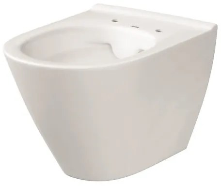 Cersanit K701-104 - WC suspendat CITY OVAL cu capac, ceramică/alb