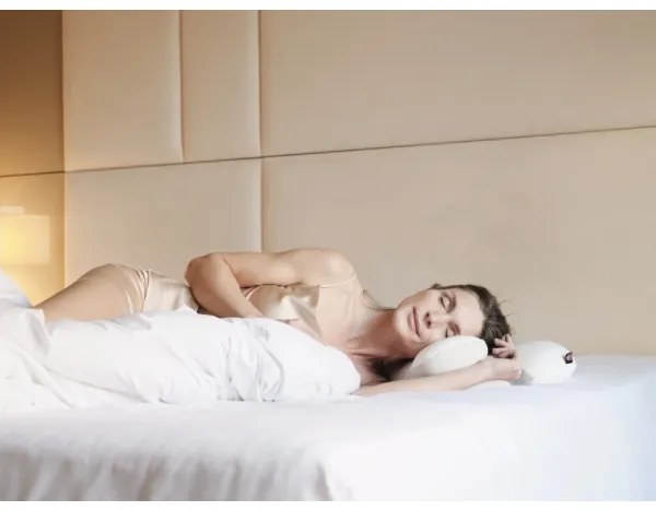 Pernă anatomică CONNECT IT CFH-6030-WH Virgo alb/gri