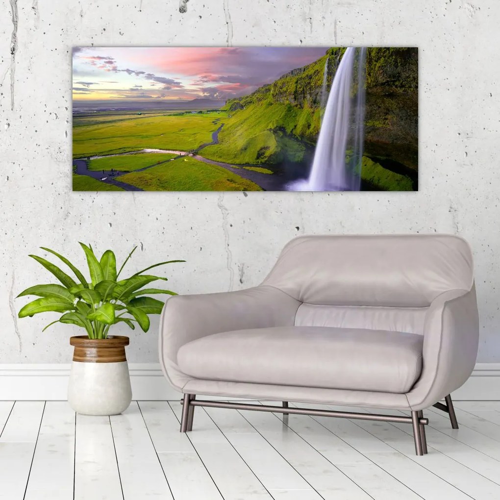 Tablou cu cascade (120x50 cm)