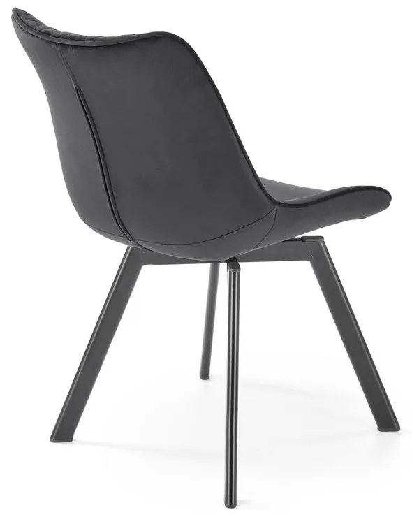 Scaun de bucaterie Oleg, negru