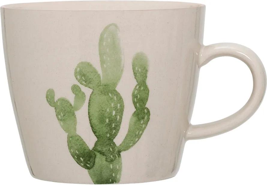 Cană din ceramică Bloomingville Cactus, 300 ml