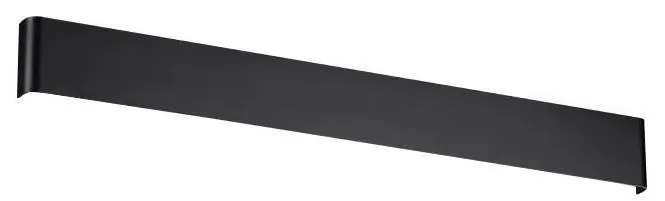 Aplică LED Ideal Lux DELTA LED/30W/230V 3000K 83 cm CRI 90 negru