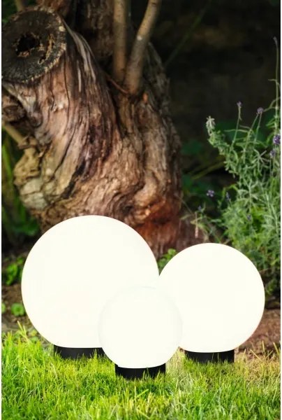 Eglo 48483 - Set 3 lămpi solare LED PUGLIA cu senzor, 1800 mAh, IP44, negru